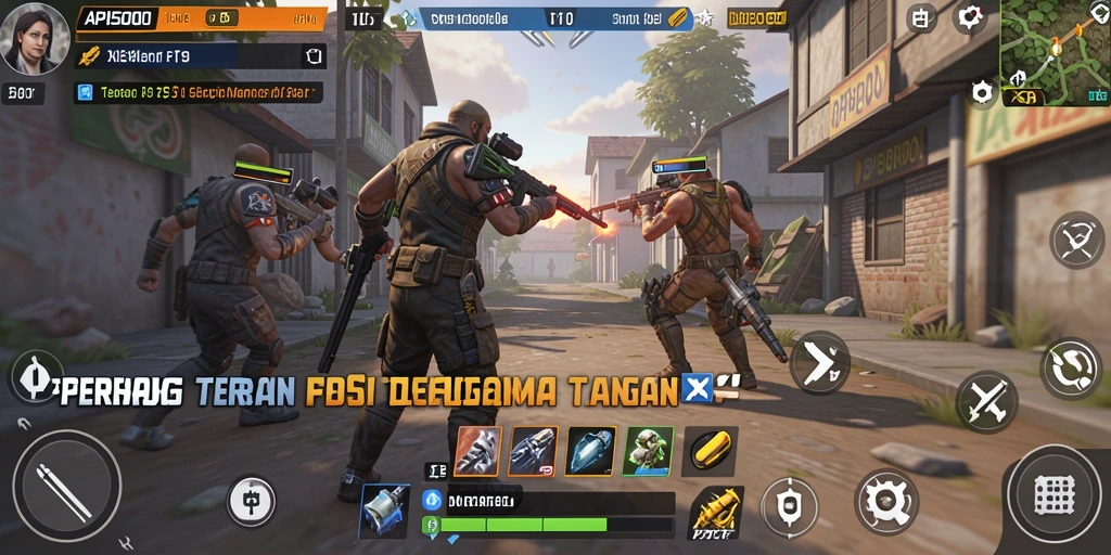Gameplay seru di API5000 dengan aksi tembak-menembak yang mendebarkan.