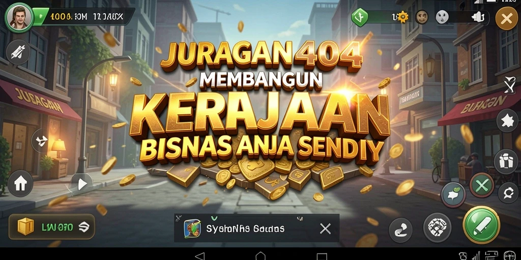 Tampilan gameplay JURAGAN404 yang menegangkan dan interaktif.