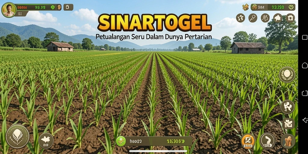 Tampilan gameplay Farming yang menarik dan interaktif dari SINARTOGEL.