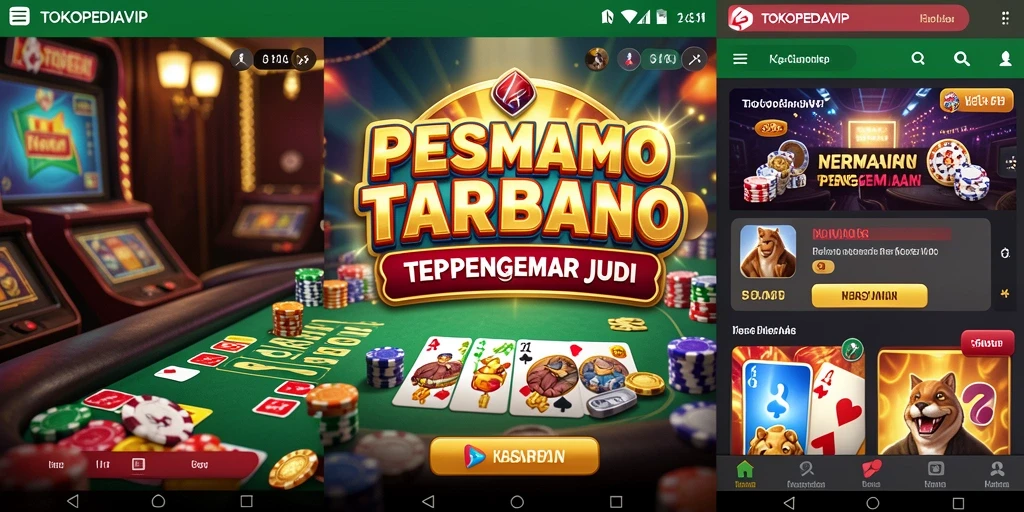 Screenshot gameplay TOKOPEDIAVIP menunjukkan keseruan penuh warna dari permainan Kasino.